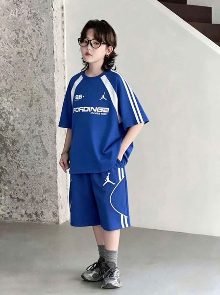 Blue Jordan Set
